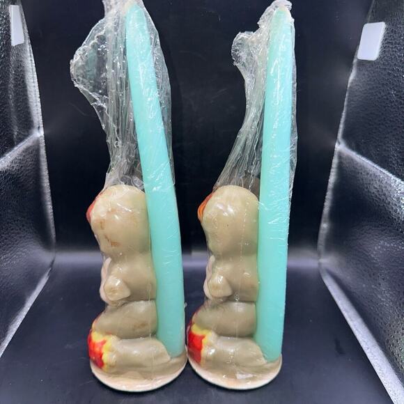 NOS Vintage Gurley Candle Company Christmas Candle GIRL PRAYING Kneeling USA - Picture 4 of 7